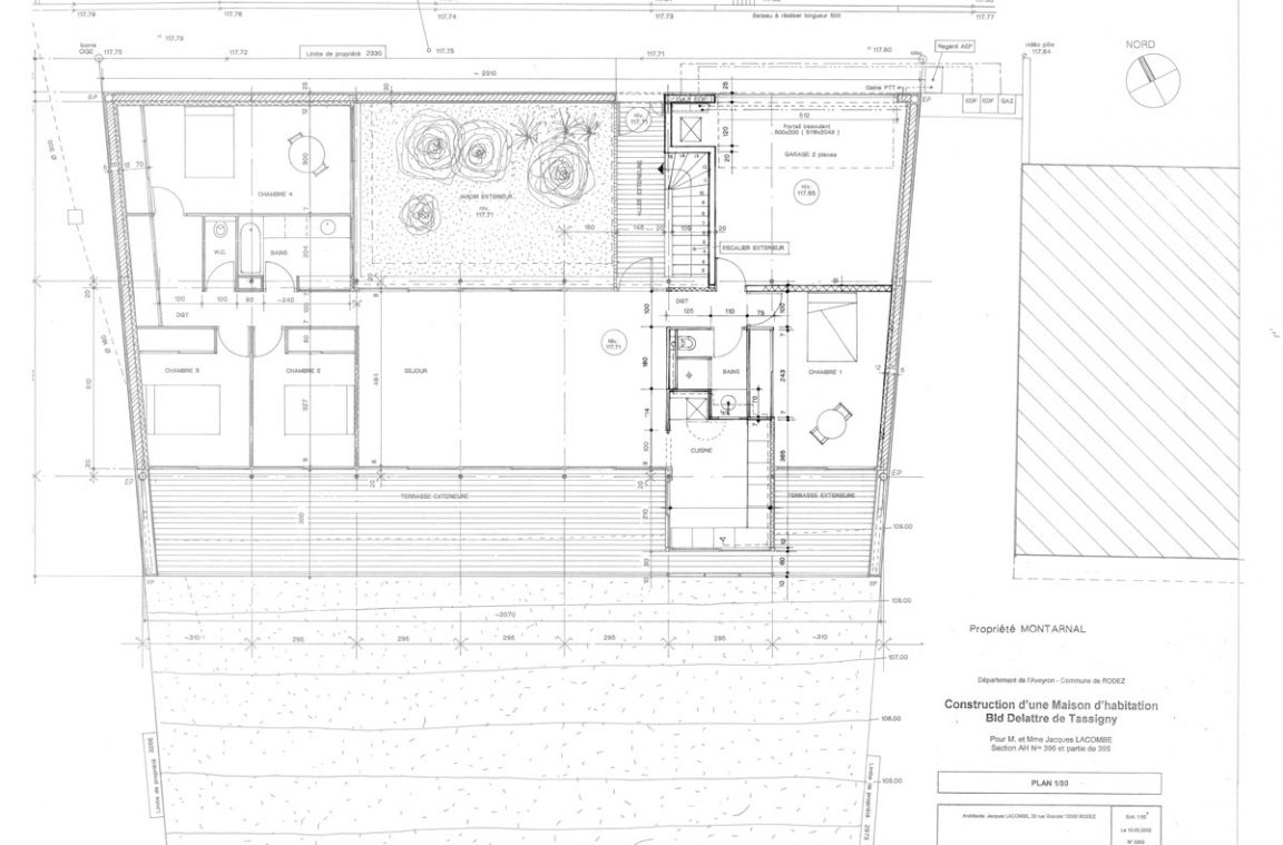 plan-maison-architecte-pilotis-pente | Architecture Aveyron plan-maison-architecte-pilotis-pente | Architecture Aveyron